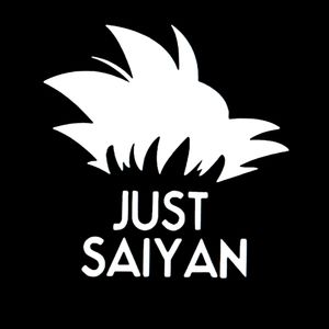Just Saiyan Decal